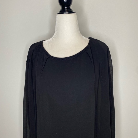 Twin Set By Simona Barbieri Black Sheer Blouse - Picture 7 of 9